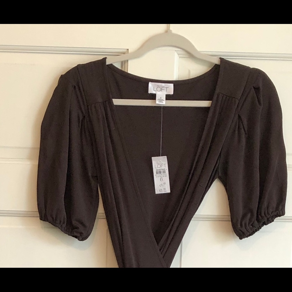 Ann Taylor Loft Women's V Neck Belted Wrap